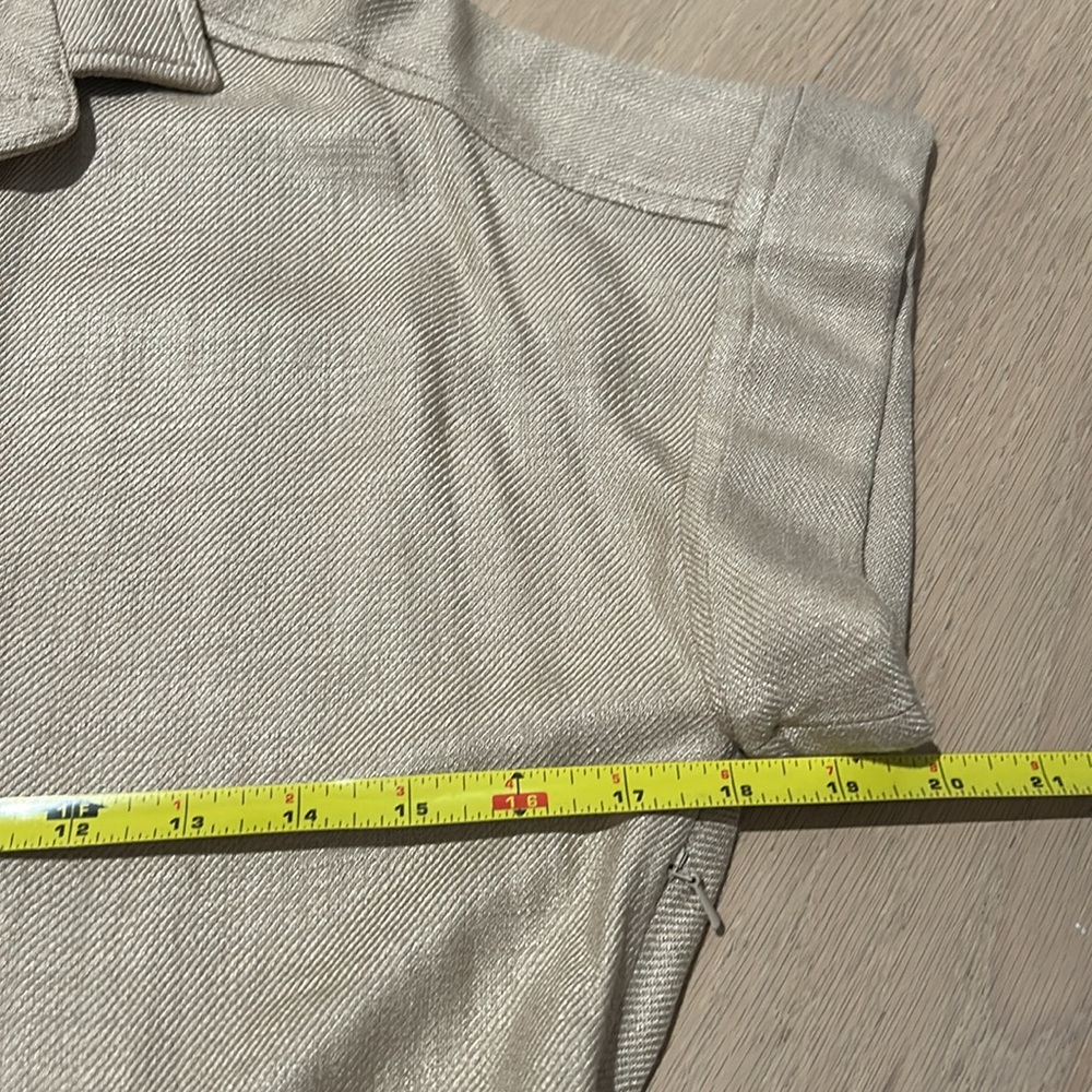 VERONICA BEARD safari dress size 6 - Picture 9 of 10